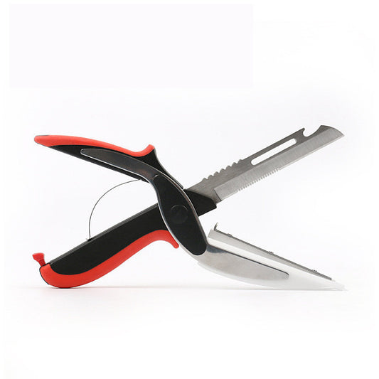 Multi-purpose Vegetable Feeding Aid Scissors Stainless Steel