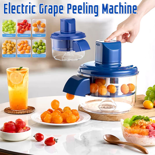 Automatic Electric Grape Peeler Electric Rechargeable  Hands-Free Skin Remover Home Kitchen Supplies Kitchen Gadgets